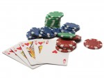 Poker Chips Royal Flush Wallpaper 1600x1200